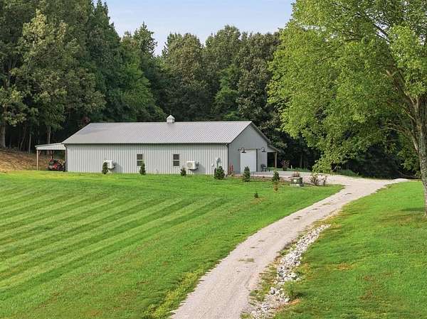 20.6 Acres of Land with Home for Sale in Utica, Kentucky