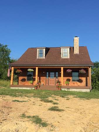37.4 Acres of Land with Home for Sale in Salvisa, Kentucky