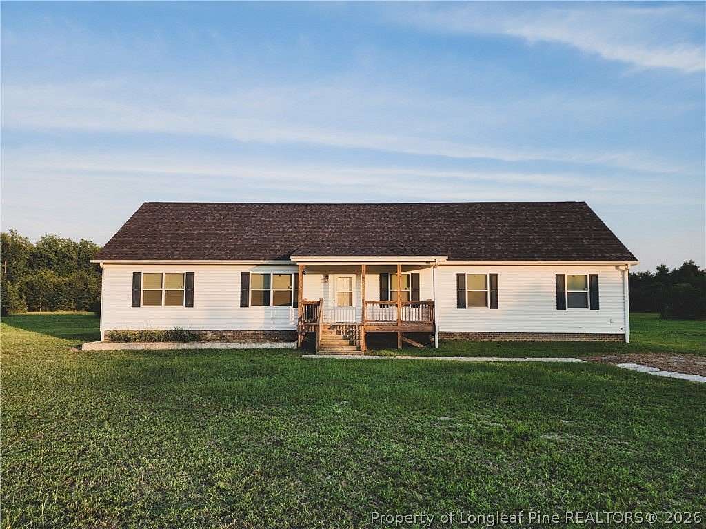 60 Acres of Recreational Land with Home for Sale in Elizabethtown, North Carolina