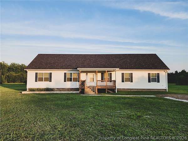60 Acres of Recreational Land with Home for Sale in Elizabethtown, North Carolina
