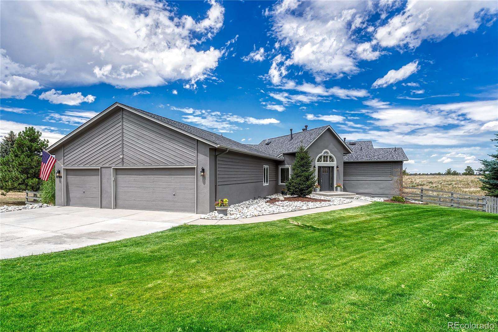 3.19 Acres of Land with Home for Sale in Parker, Colorado