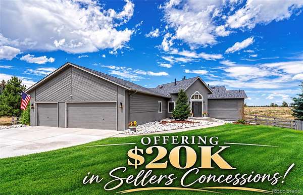 3.19 Acres of Land with Home for Sale in Parker, Colorado