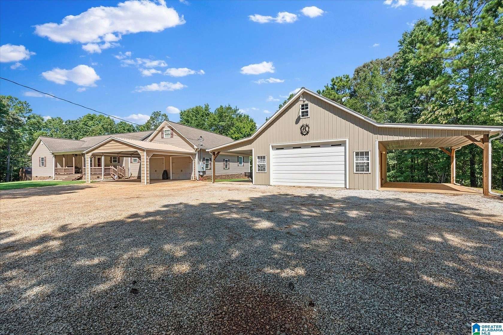 5.55 Acres of Land with Home for Sale in Wedowee, Alabama