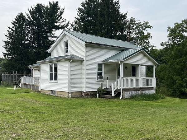 10 Acres of Land with Home for Sale in Linesville, Pennsylvania