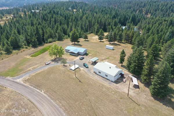 7 Acres of Land with Home for Sale in Santa, Idaho