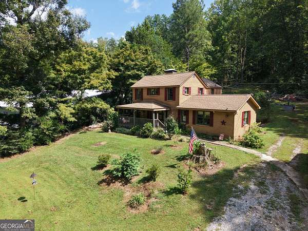 5 Acres of Land with Home for Sale in Cleveland, Georgia