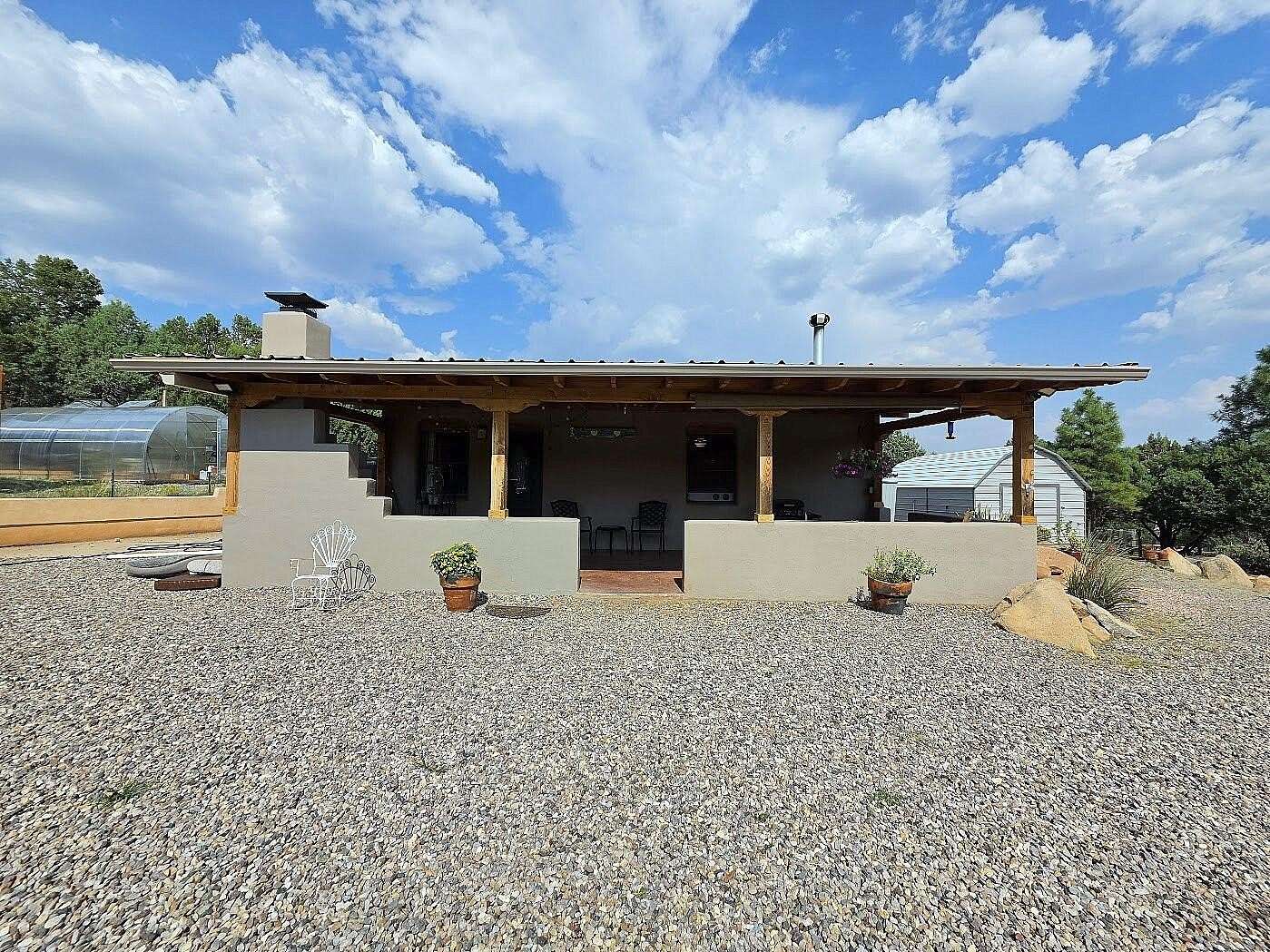 5.5 Acres of Land with Home for Sale in Tijeras, New Mexico