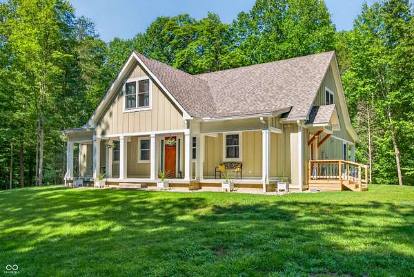 20.6 Acres of Recreational Land with Home for Sale in Morgantown, Indiana