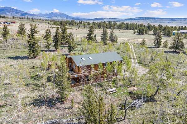 11.2 Acres of Recreational Land with Home for Sale in Fairplay, Colorado