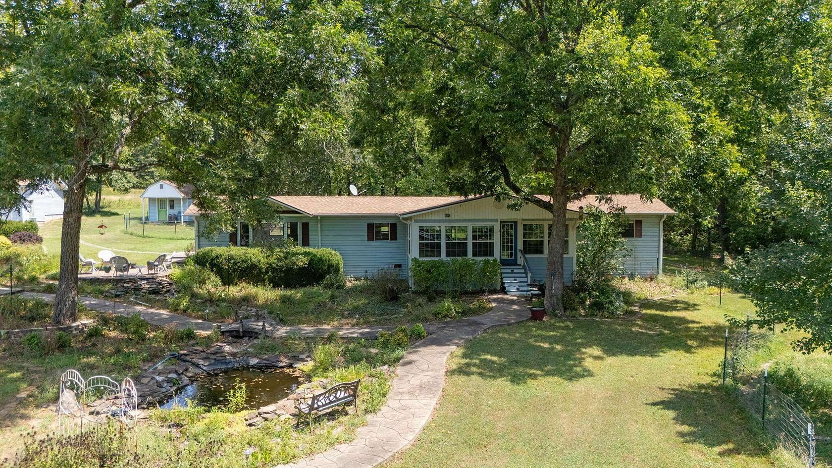 10 Acres of Land with Home for Sale in Afton, Oklahoma