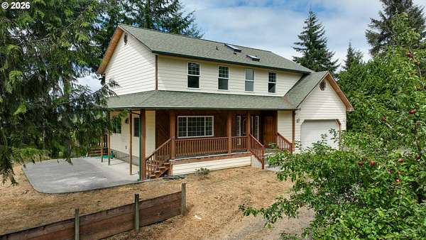 10.7 Acres of Recreational Land with Home for Sale in Astoria, Oregon