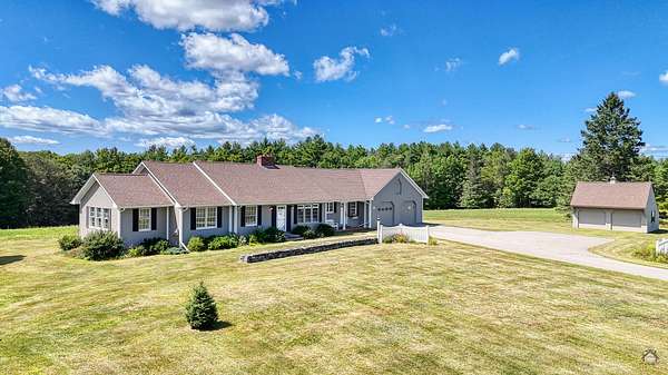 8.5 Acres of Land with Home for Sale in Palermo, Maine