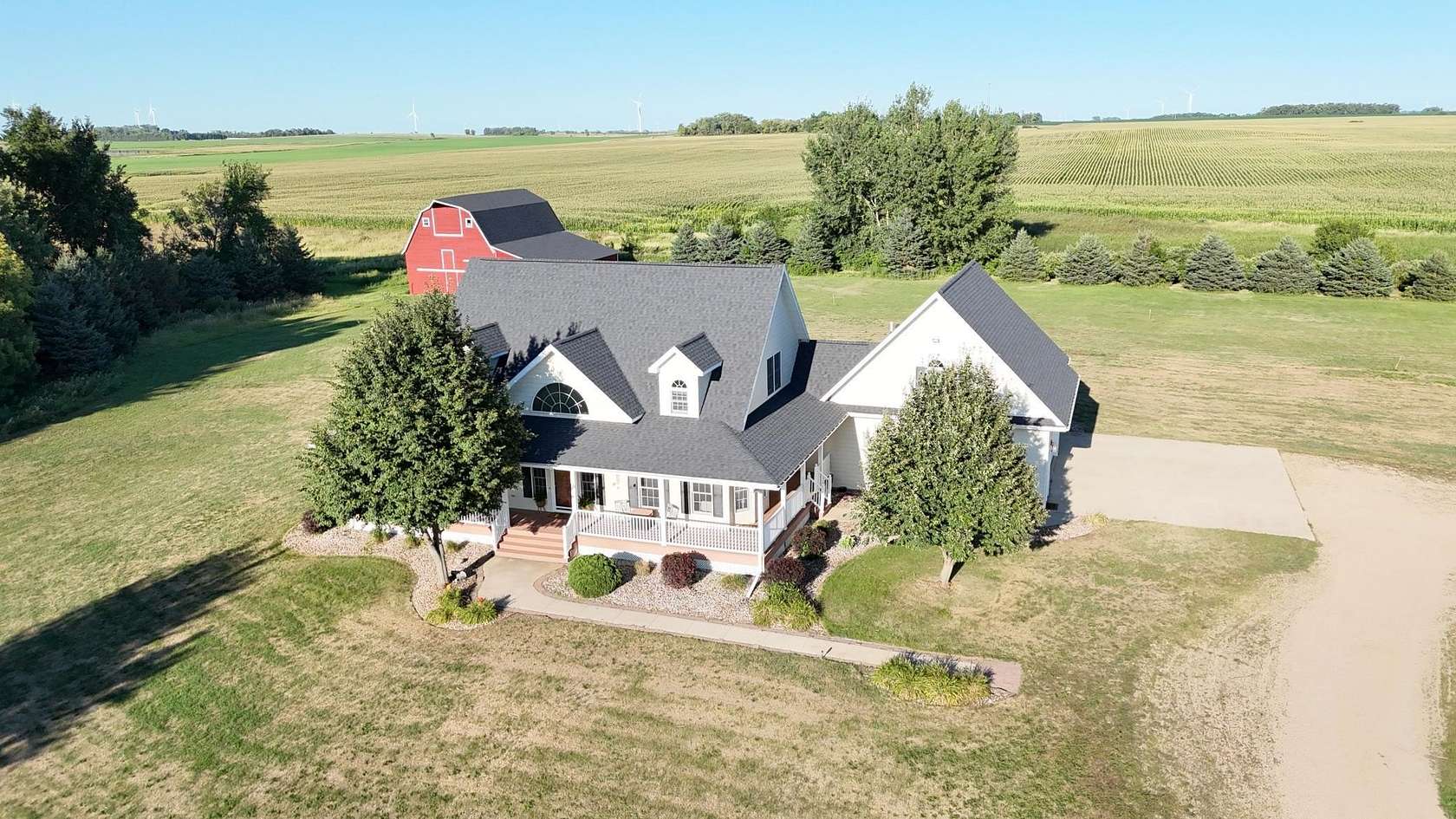 7.62 Acres of Land with Home for Sale in Hendricks, Minnesota