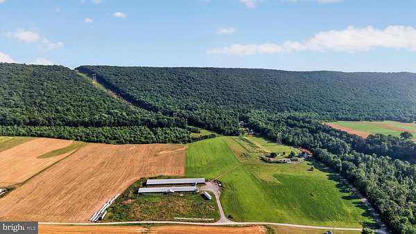 61 Acres of Land with Home for Auction in Dornsife, Pennsylvania