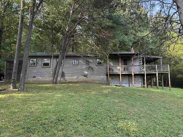 12.6 Acres of Recreational Land with Home for Sale in Mitchell, Indiana