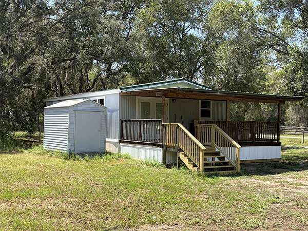 5 Acres of Land with Home for Sale in Dunnellon, Florida
