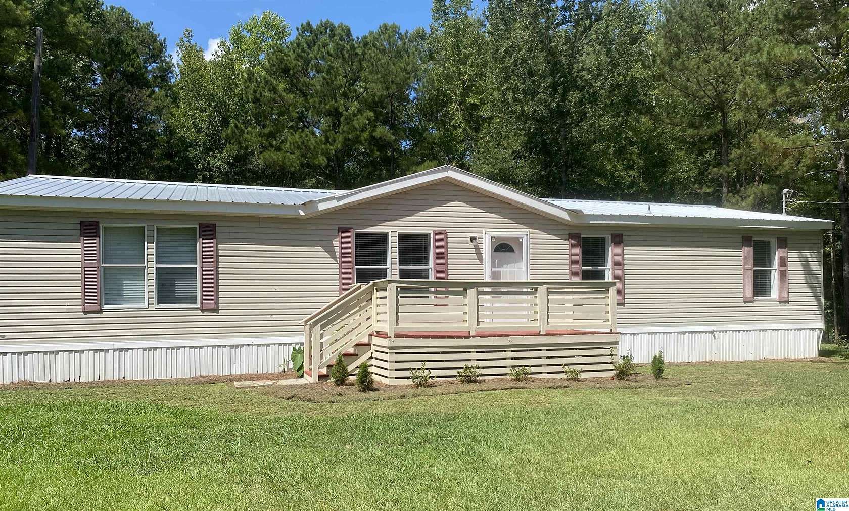 2 Acres of Land with Home for Sale in Weogufka, Alabama
