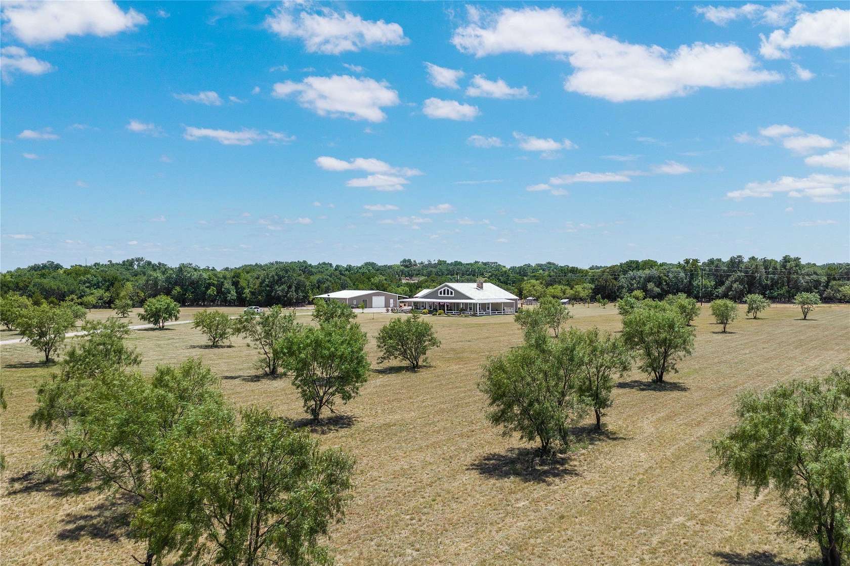 39.2 Acres of Land with Home for Sale in Sidney, Texas
