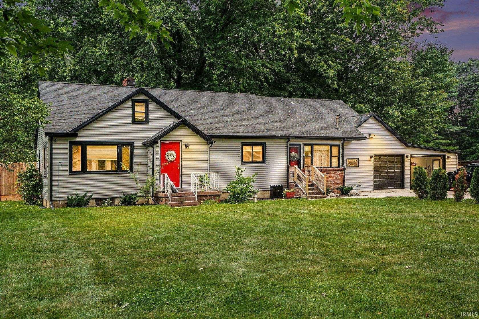 3 Acres of Land with Home for Sale in Elkhart, Indiana