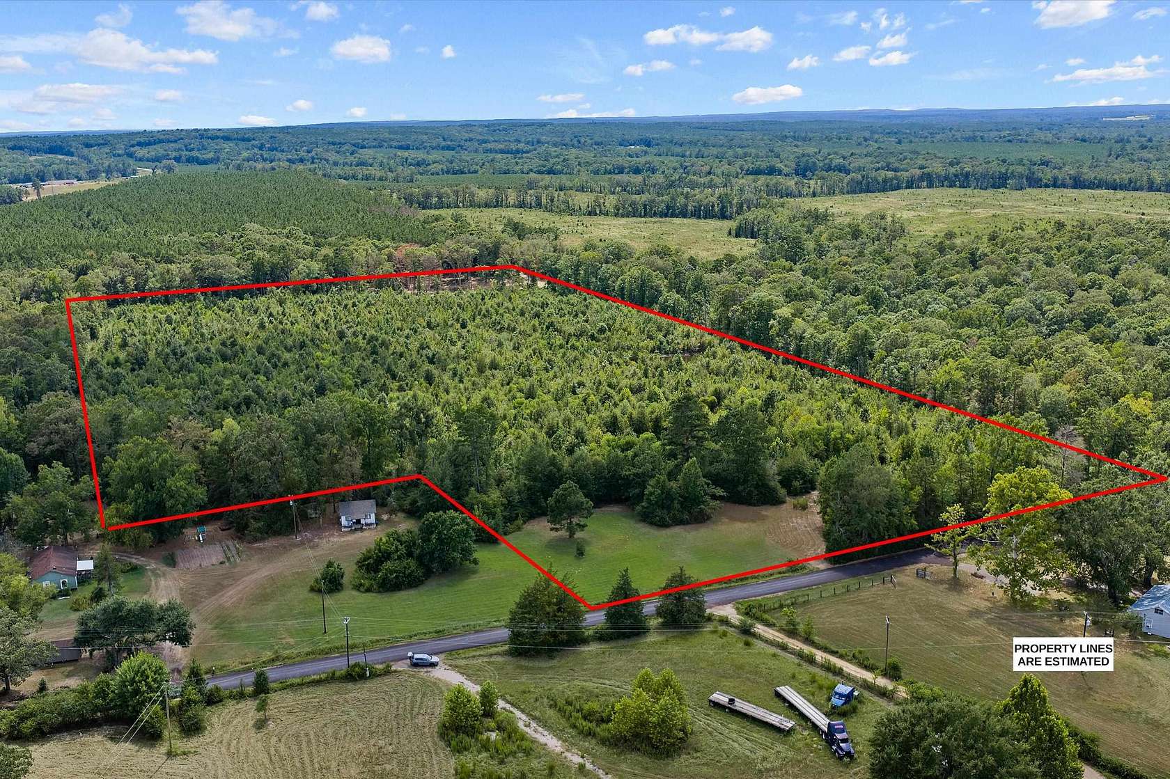 21.9 Acres of Recreational & Residential Land for Sale in Gary, Texas