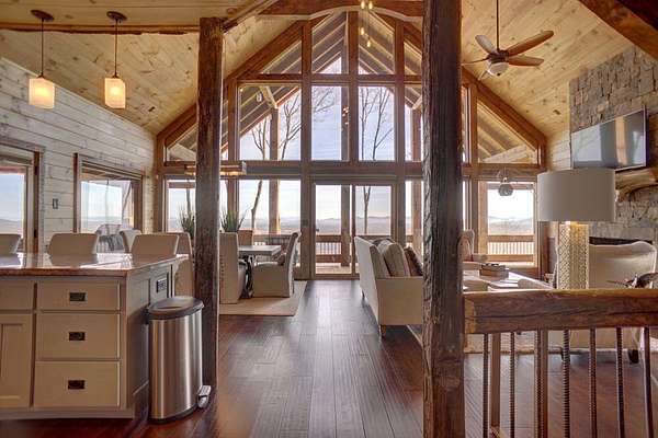 1.5 Acres of Land with Home for Sale in Blue Ridge, Georgia