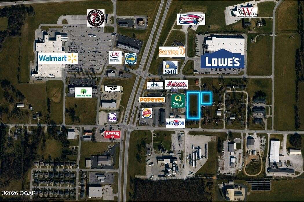 1.6 Acres of Mixed-Use Land for Sale in Neosho, Missouri