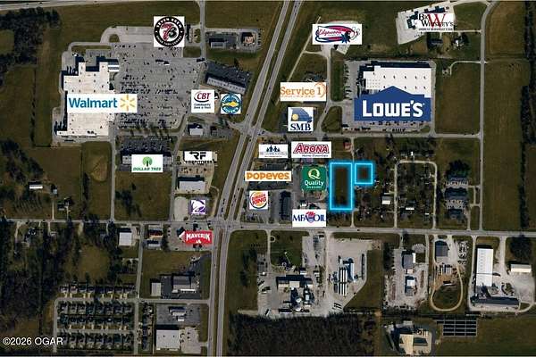 1.6 Acres of Mixed-Use Land for Sale in Neosho, Missouri