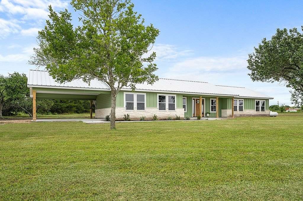 2.5 Acres of Land with Home for Sale in Schulenburg, Texas