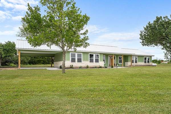 2.5 Acres of Land with Home for Sale in Schulenburg, Texas