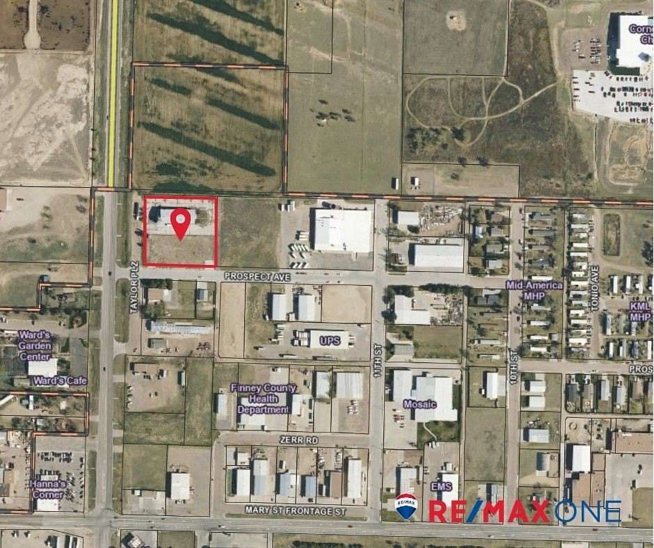 1.79 Acres of Commercial Land for Sale in Garden City, Kansas