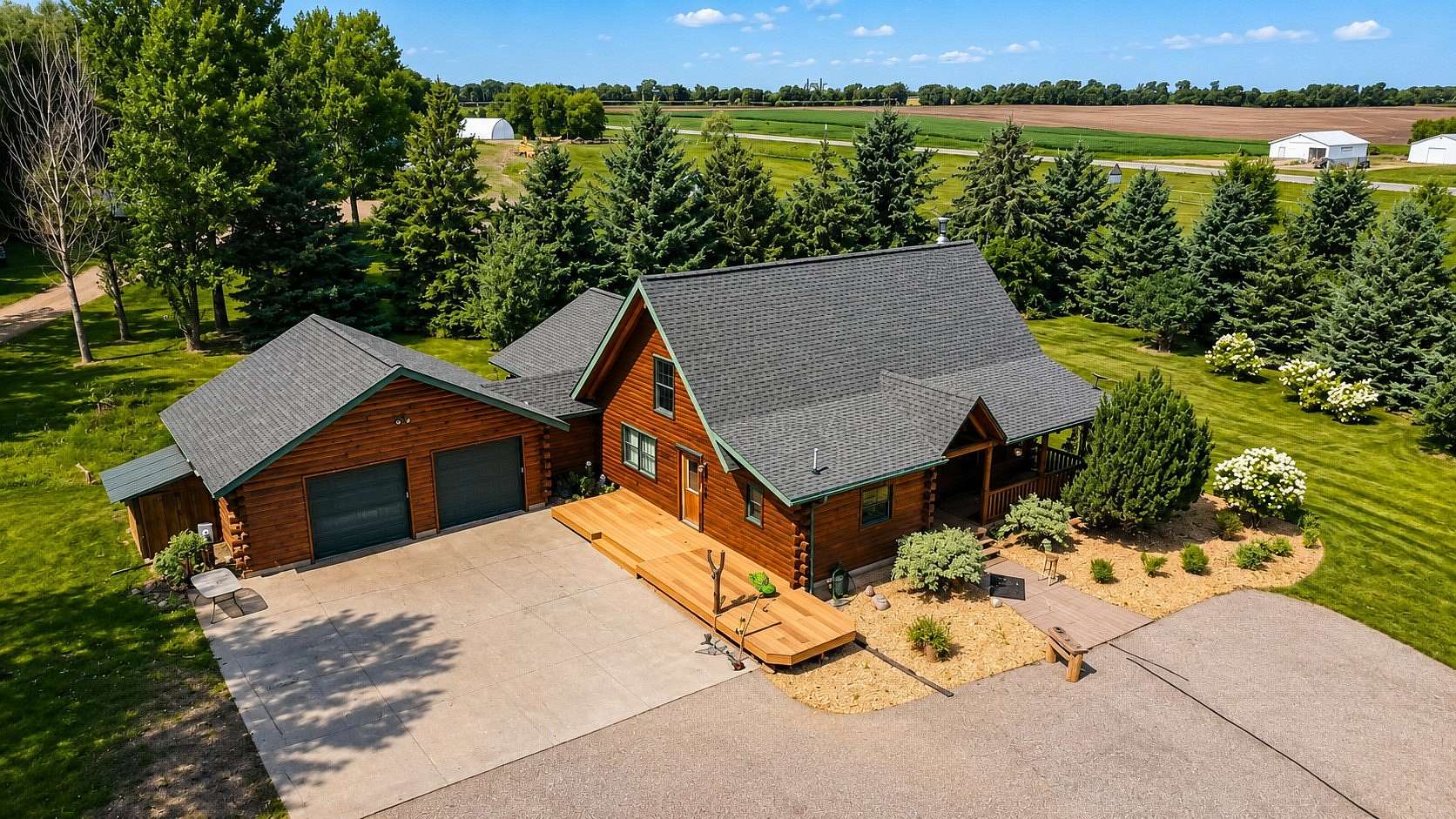 1.66 Acres of Land with Home for Sale in Glenwood, Minnesota