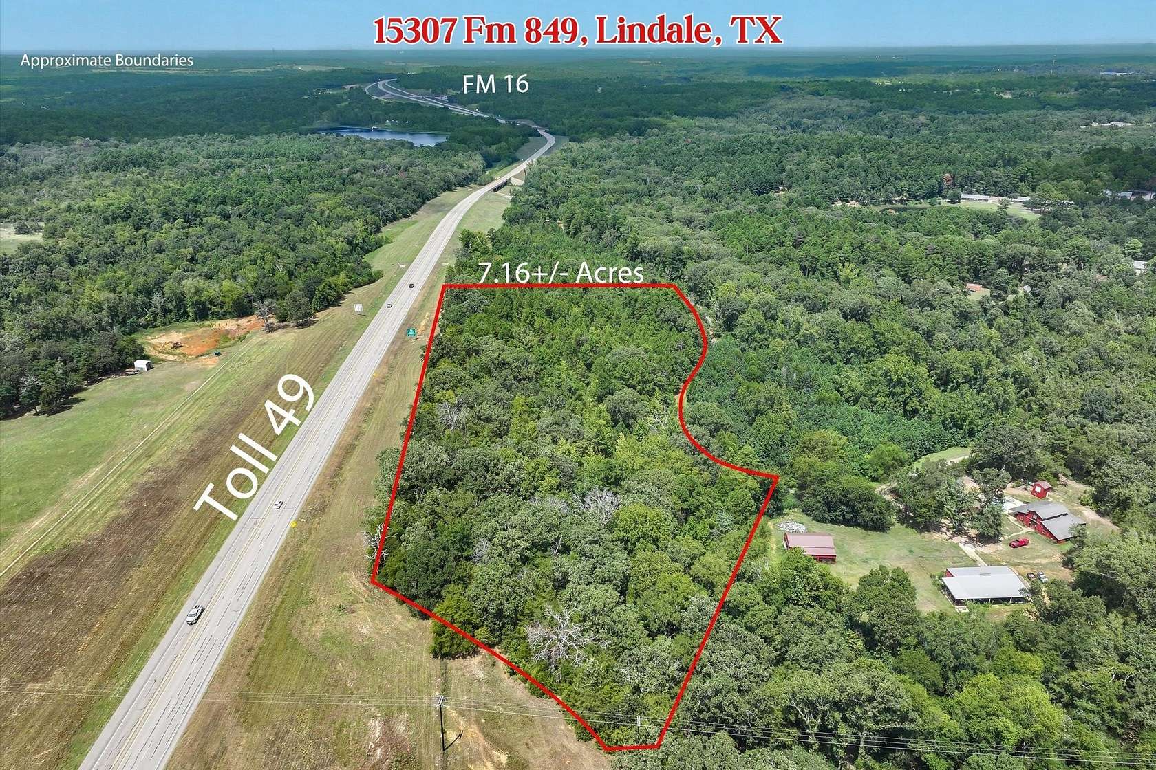 7.16 Acres of Mixed-Use Land for Sale in Lindale, Texas