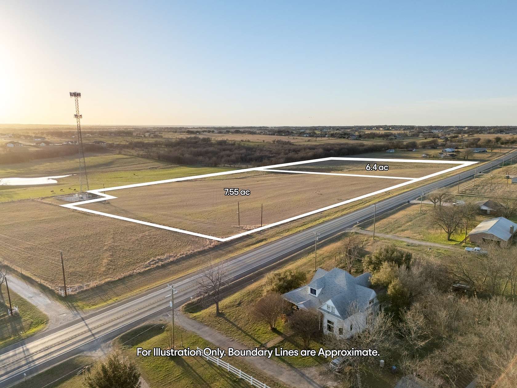 6.4 Acres of Residential Land for Sale in Lorena, Texas