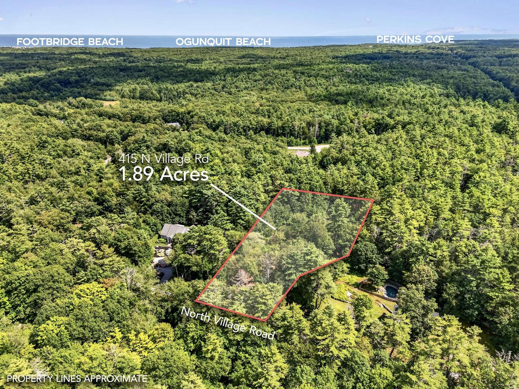1.89 Acres of Residential Land for Sale in Ogunquit, Maine