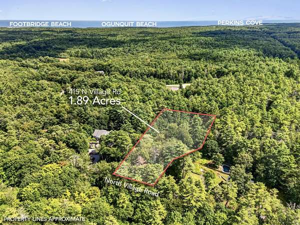 1.89 Acres of Residential Land for Sale in Ogunquit, Maine