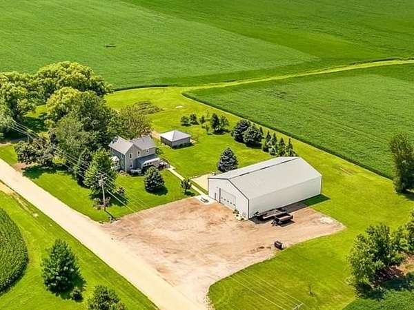 2.77 Acres of Land with Home for Sale in Leaf River, Illinois