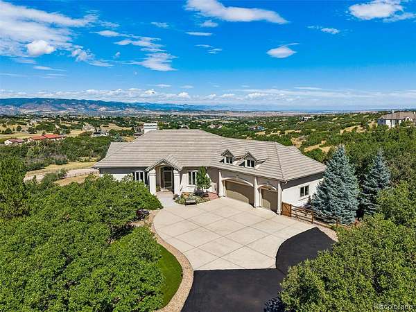 6.87 Acres of Land with Home for Sale in Castle Rock, Colorado