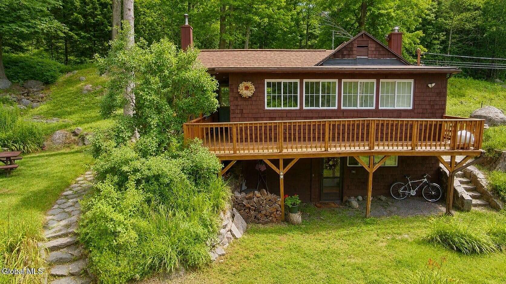 1.54 Acres of Land with Home for Sale in Chestertown, New York