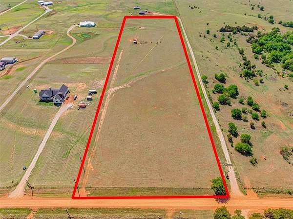 9.63 Acres of Land for Sale in Cashion, Oklahoma