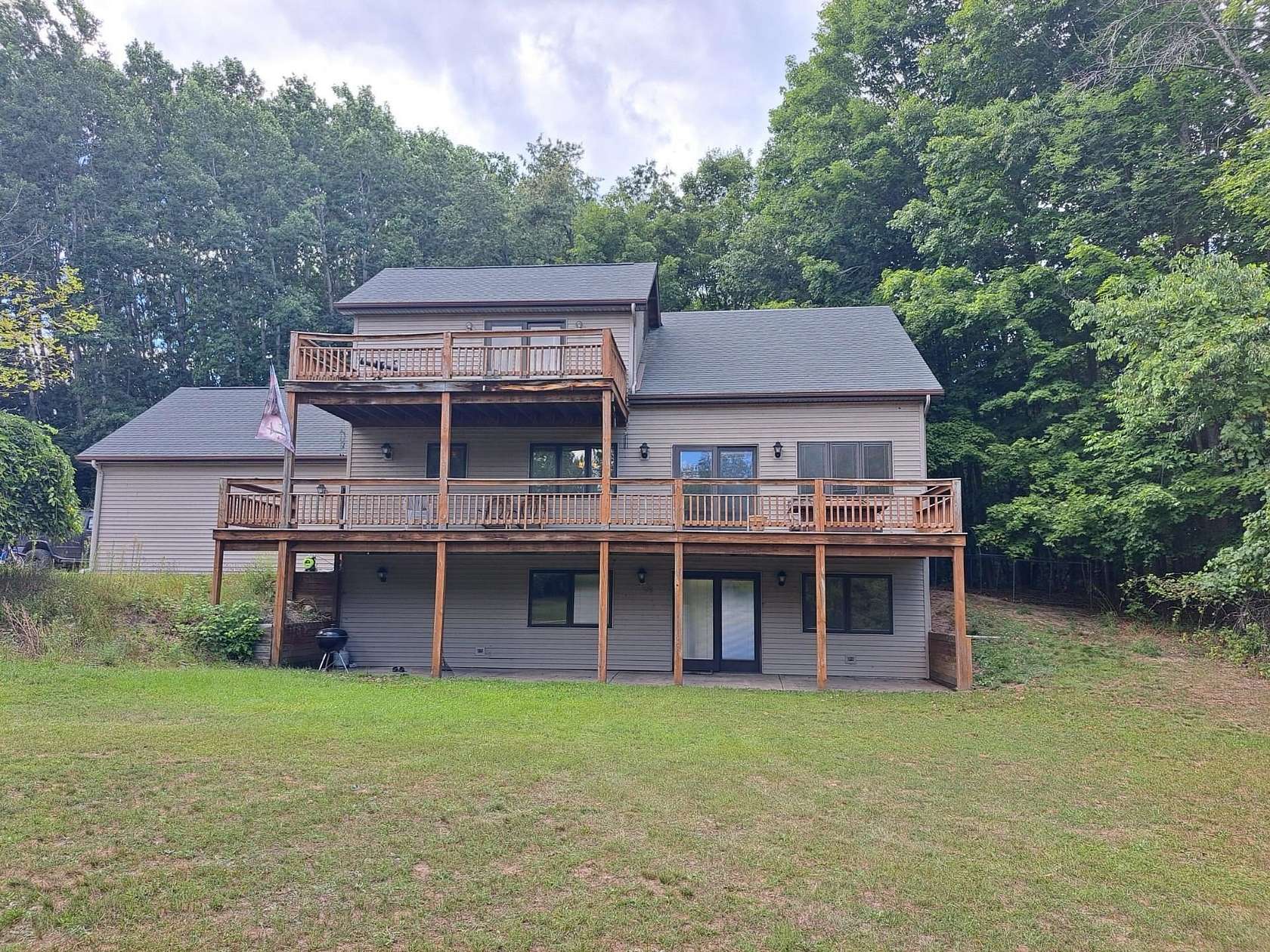 1.8 Acres of Land with Home for Sale in Farwell, Michigan