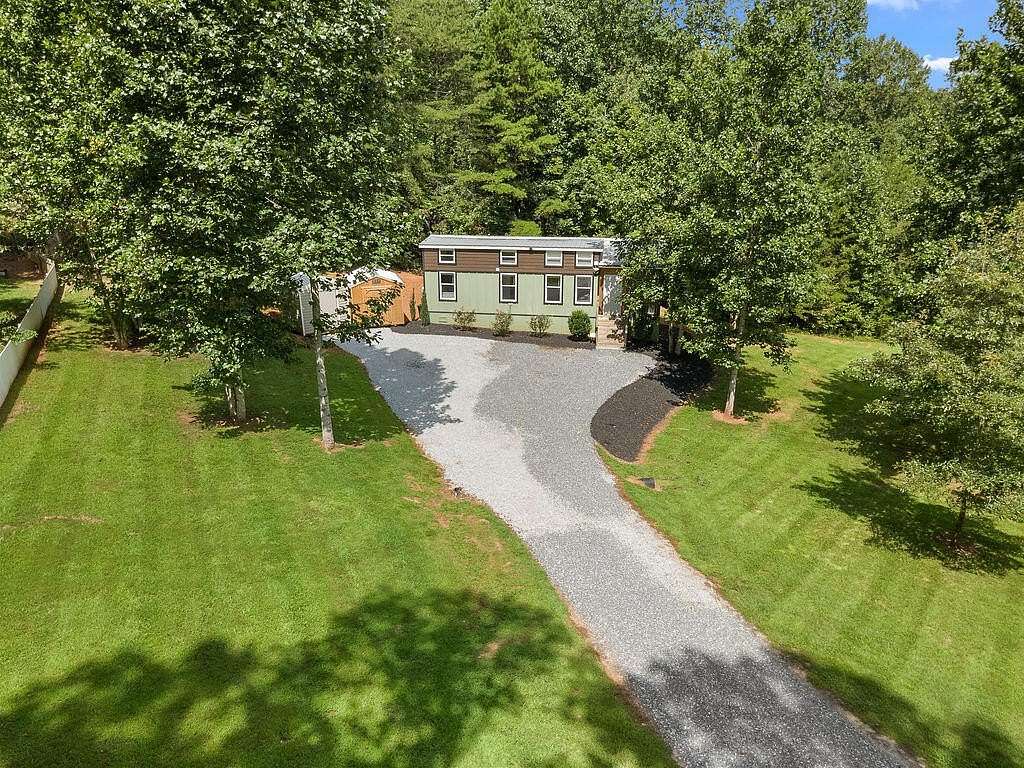 1.5 Acres of Land with Home for Sale in Franklin, North Carolina