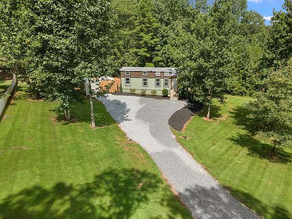 1.5 Acres of Land with Home for Sale in Franklin, North Carolina