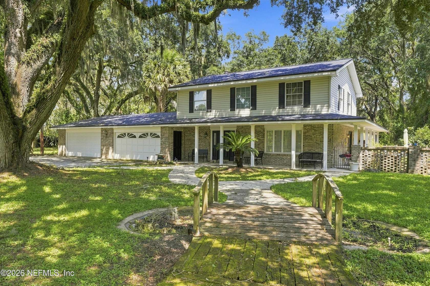 3.4 Acres of Land with Home for Sale in Jacksonville, Florida