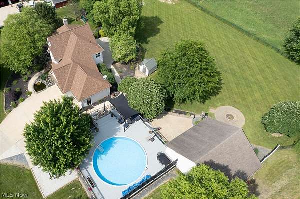 6.56 Acres of Land with Home for Sale in Louisville, Ohio