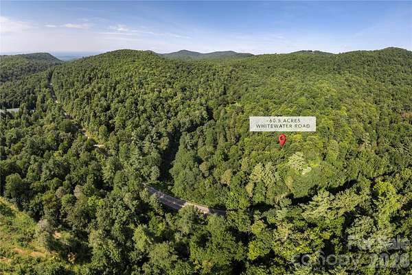 54 Acres of Recreational Land for Sale in Sapphire, North Carolina