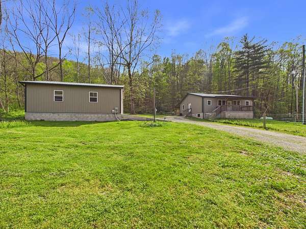 1.5 Acres of Land with Home for Sale in West Portsmouth, Ohio