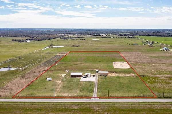 14.5 Acres of Land with Home for Sale in Sadler, Texas