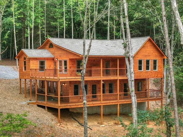 3.56 Acres of Land with Home for Sale in Ellijay, Georgia