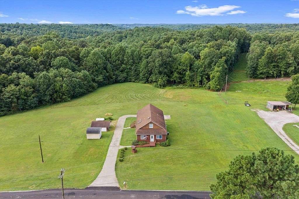 57 Acres of Recreational Land with Home for Sale in Hawesville, Kentucky