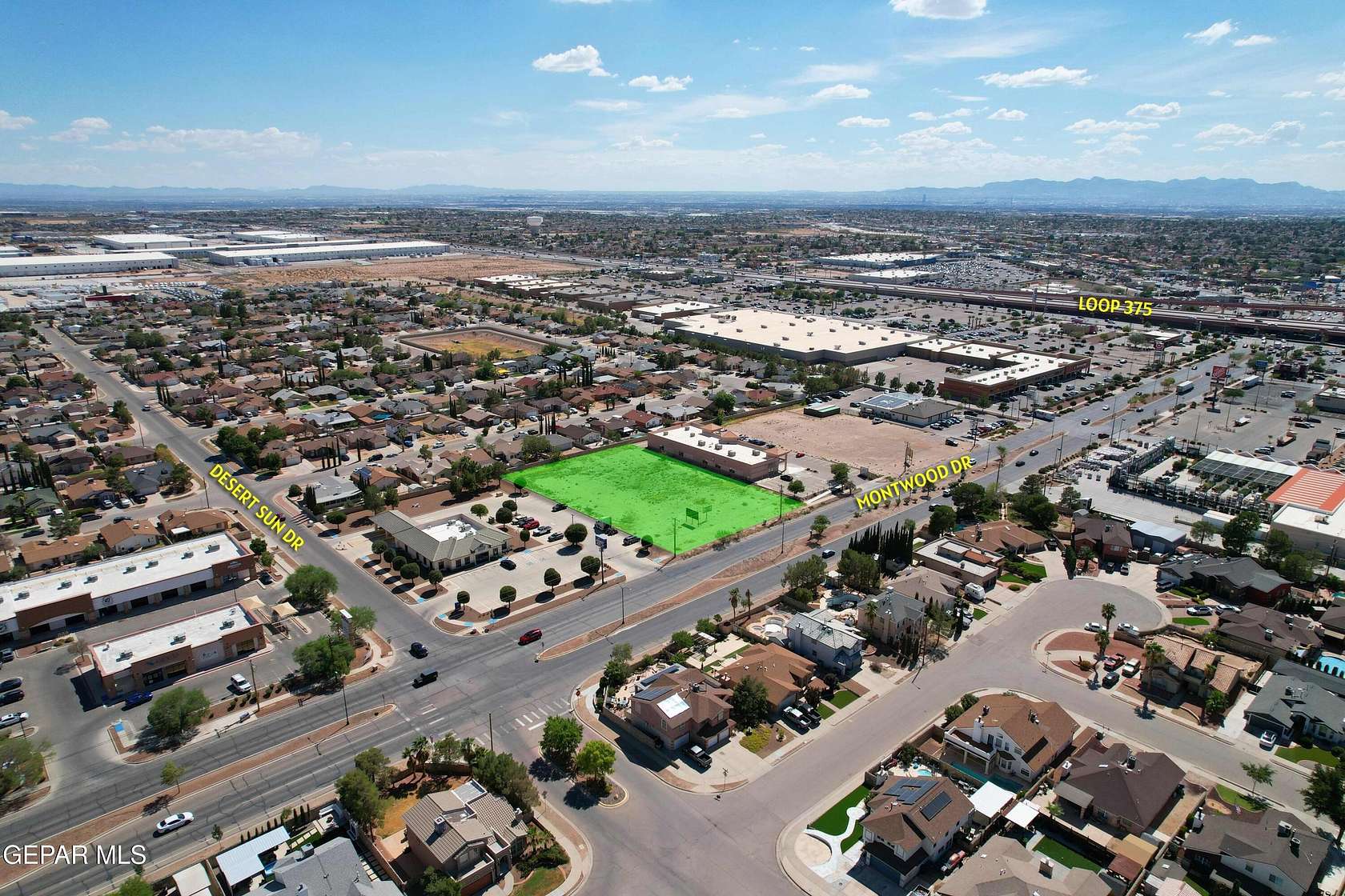 1.1 Acres of Commercial Land for Sale in El Paso, Texas